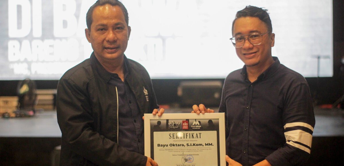 Kuliah D’Cafe Bajawa - Bayu Oktara Bahas MC, Presenting, dan Public Speaking Bersama Trisakti Multimedia