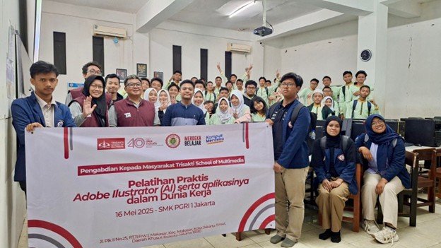 Kerjasama Trisakti School of Multimedia dan SMK PGRI 1 Jakarta
